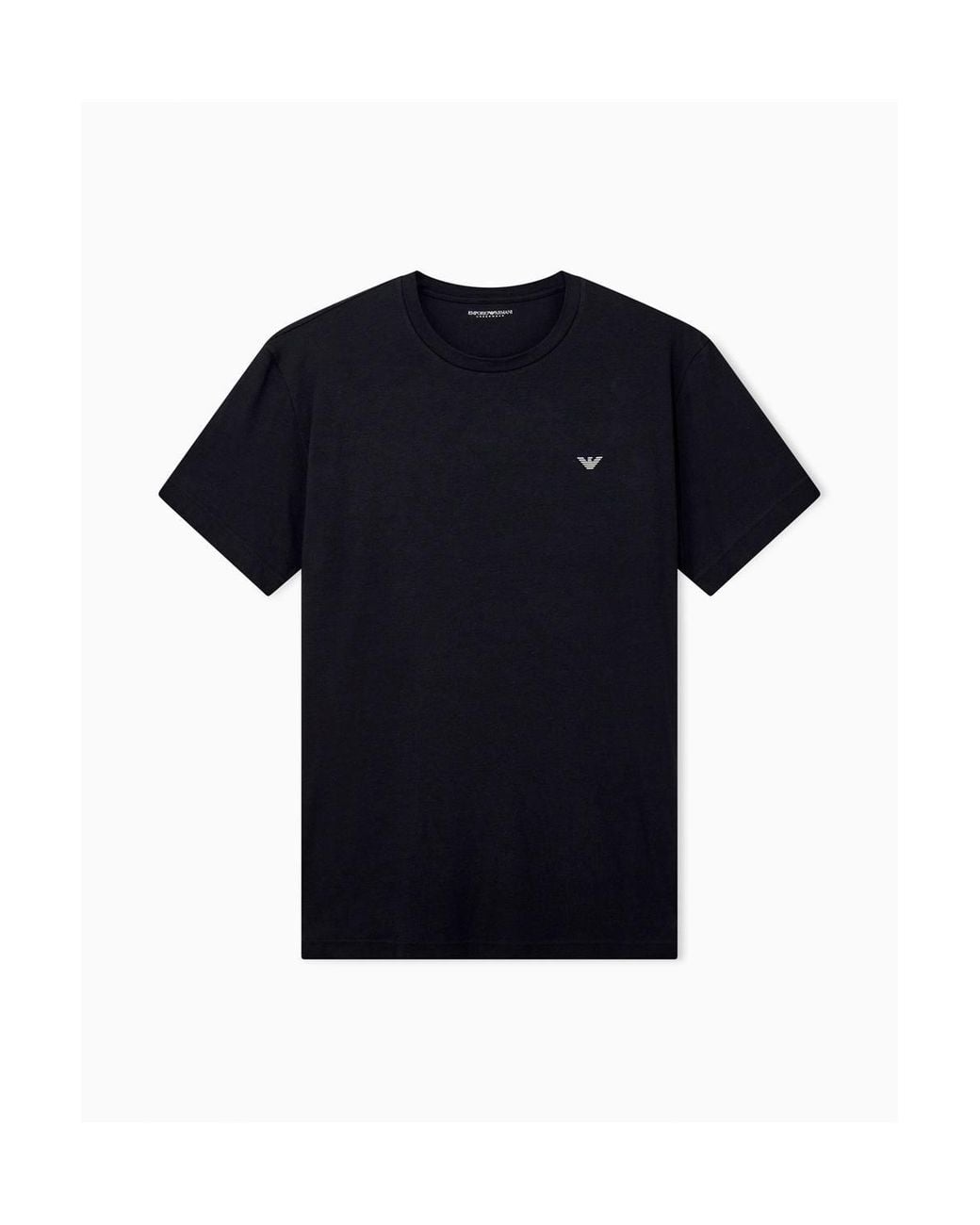 Emporio Armani Blue Short Pyjama Set Marl for men
