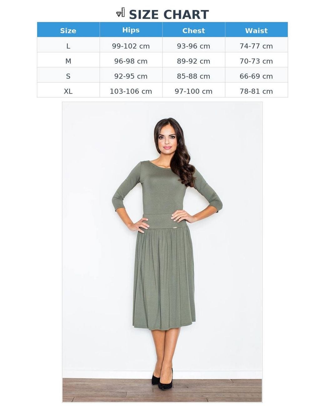 Love Lace Green Elegant Viscose Knit Blouse & Skirt Set
