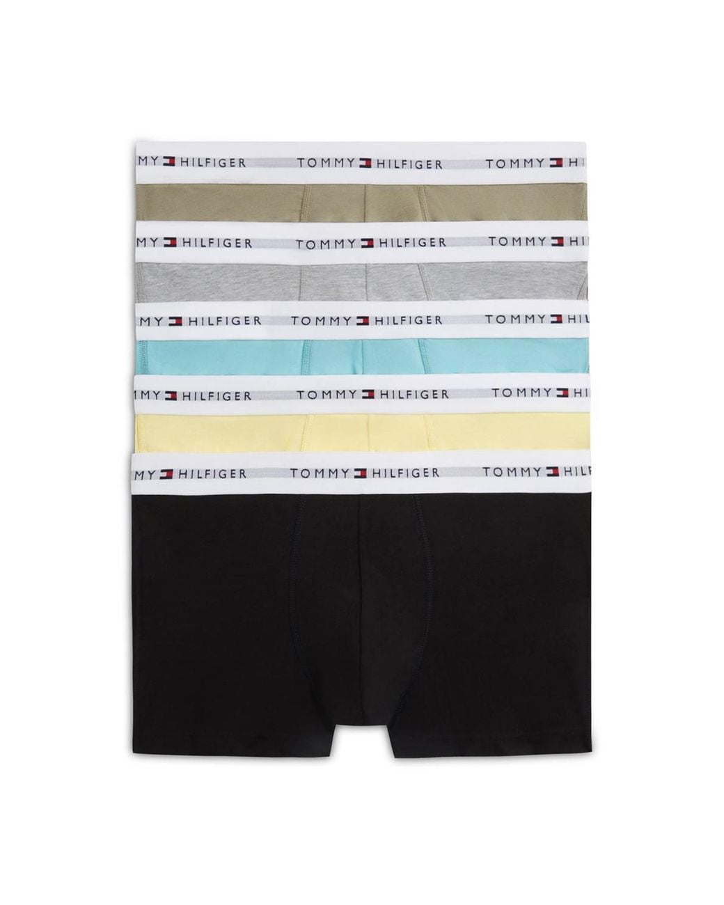Tommy Hilfiger Gray 5P Trunk Multi for men
