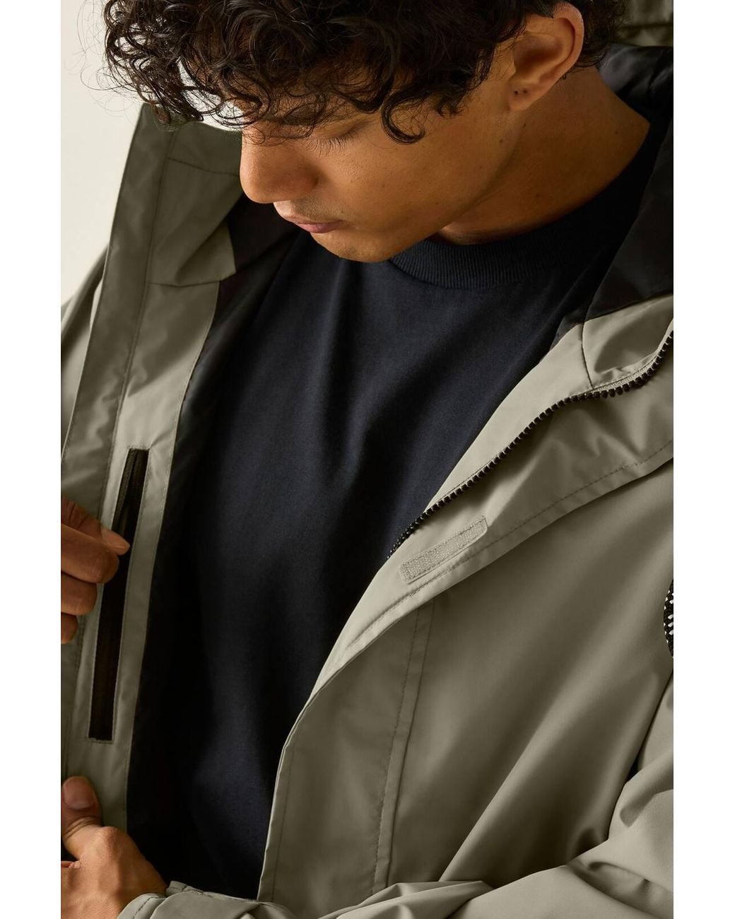 Regatta Green Matteth Waterproof Shell Jacket for men