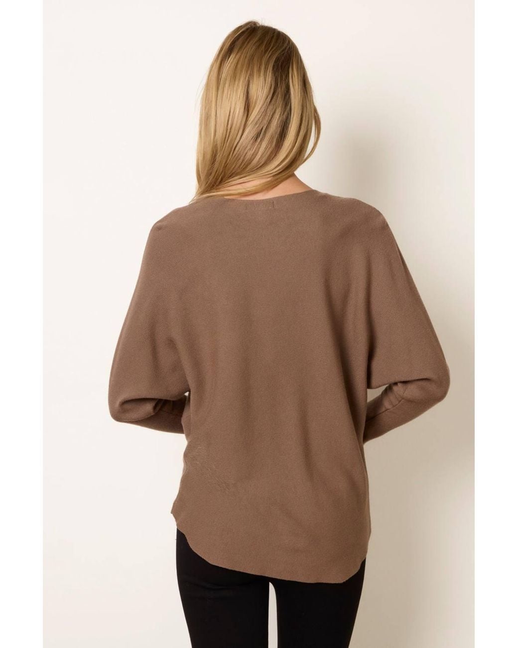 Blue Vanilla Natural Long Sleeve Round Neck Jumper