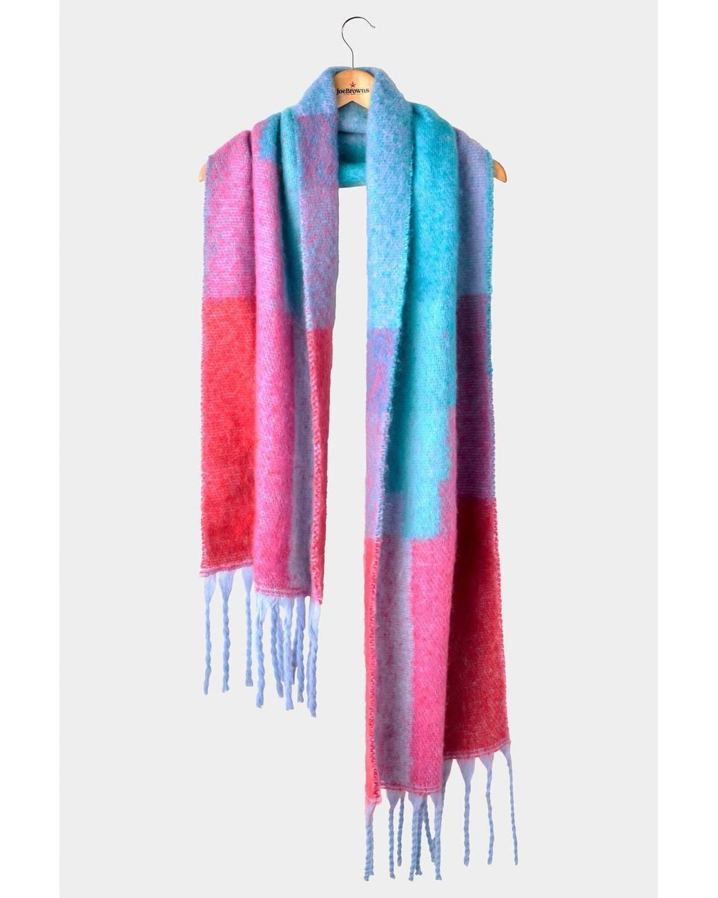 Joe Browns Blue Feel Good Chunky Knit Scarf