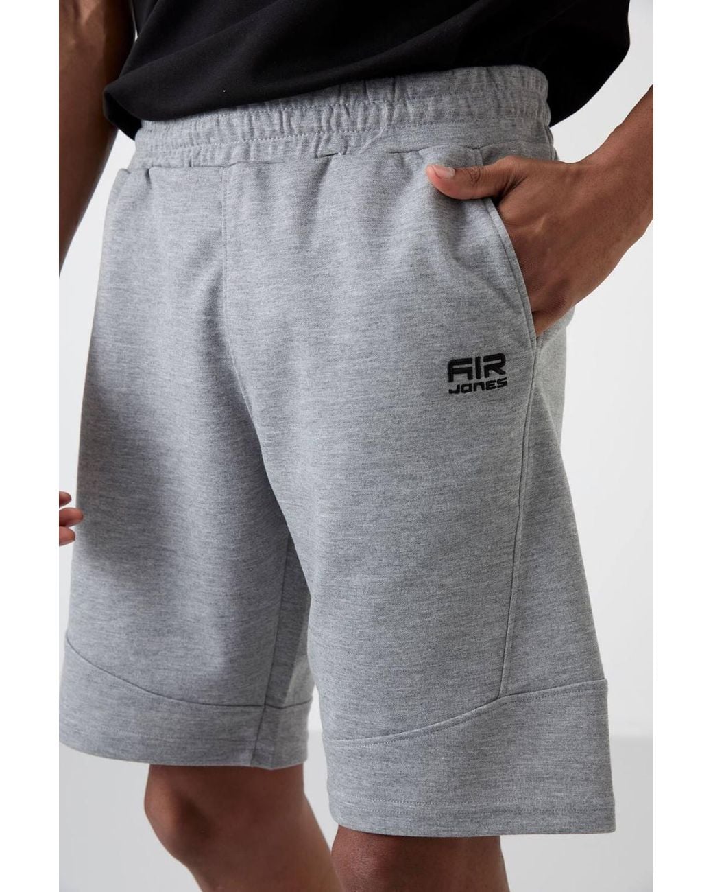 TOMMY LIFE Blue Pull-On Sweat Shorts for men