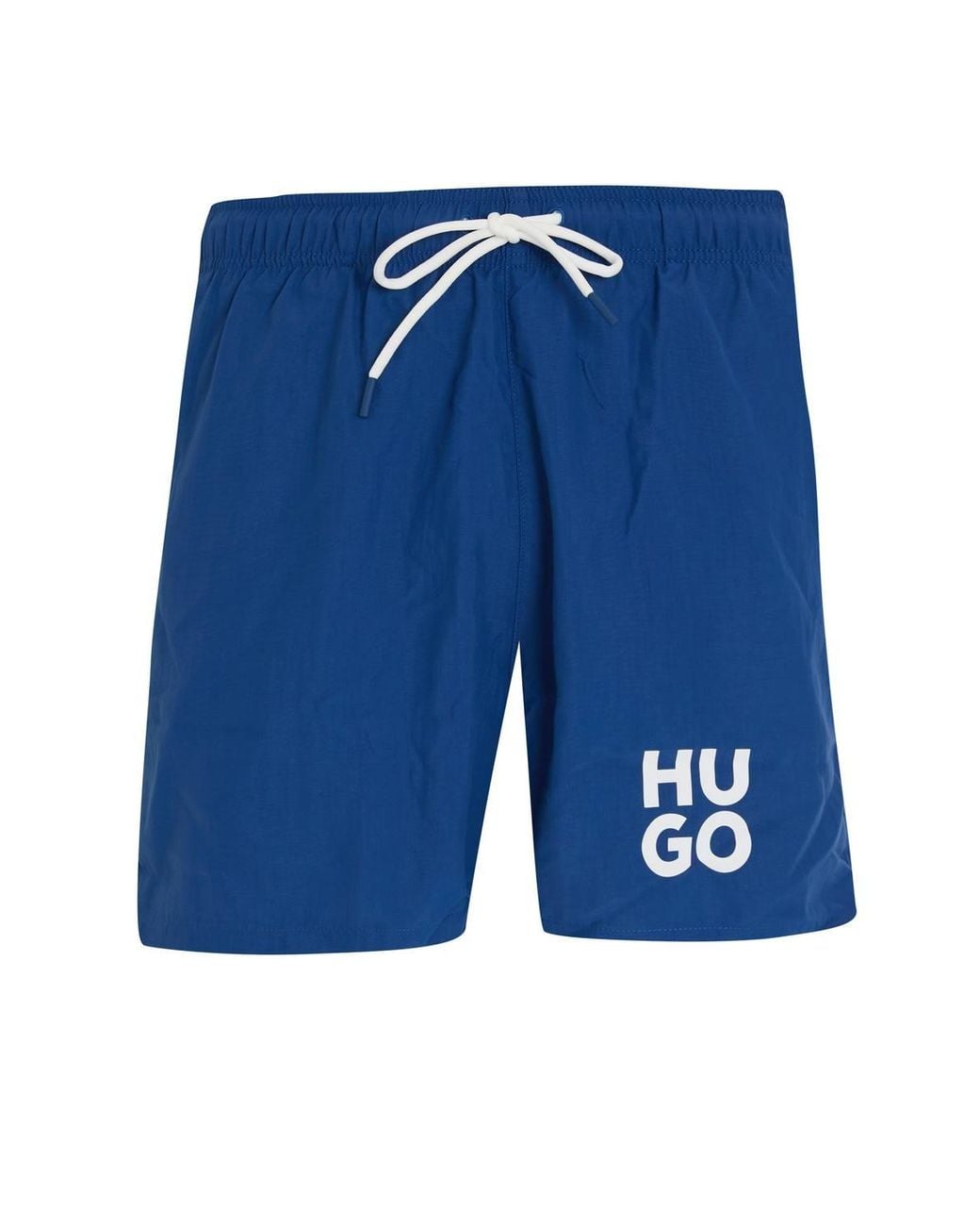 HUGO Blue Paolo Swim Shorts Open for men