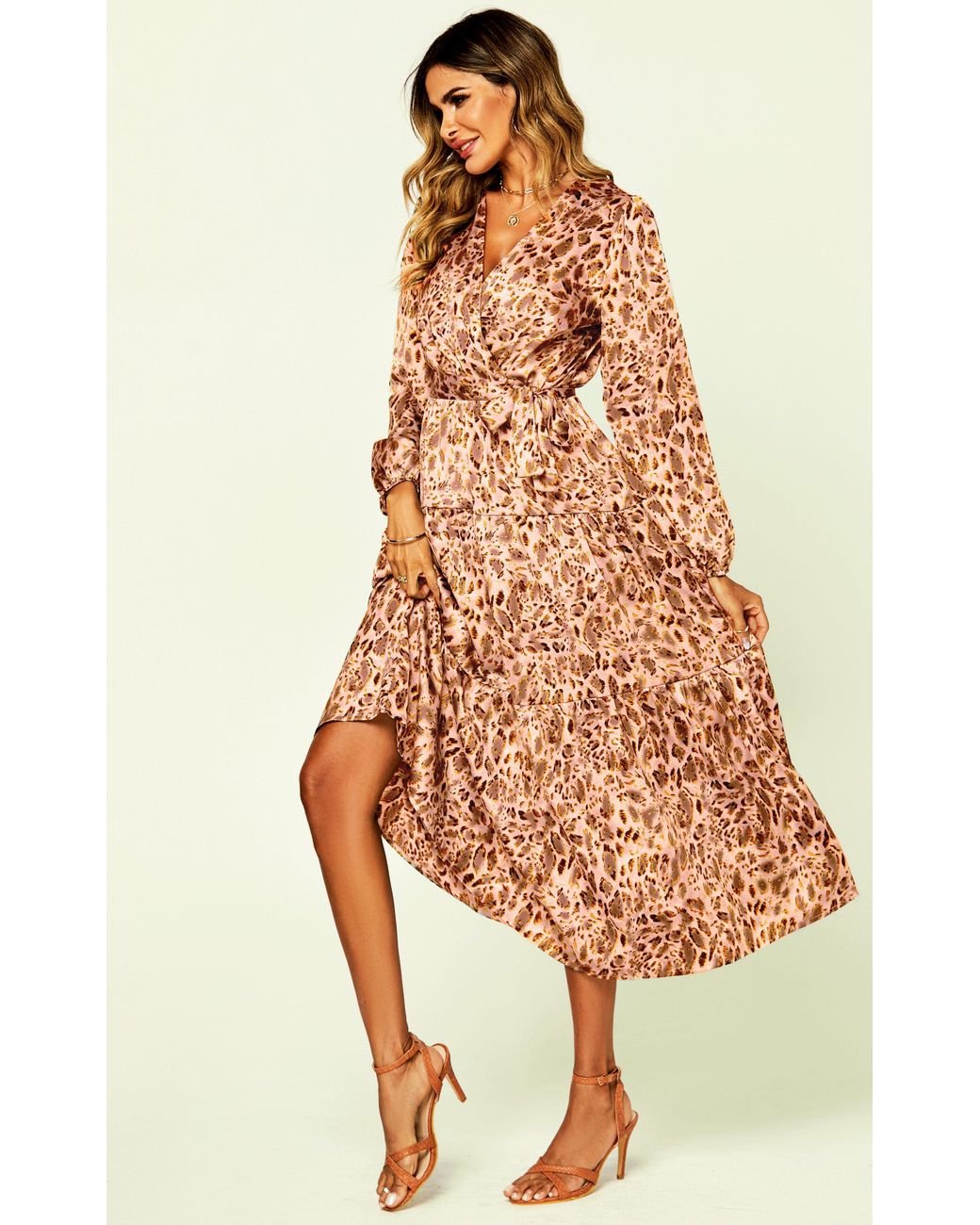 Cap sleeve shop wrap gown