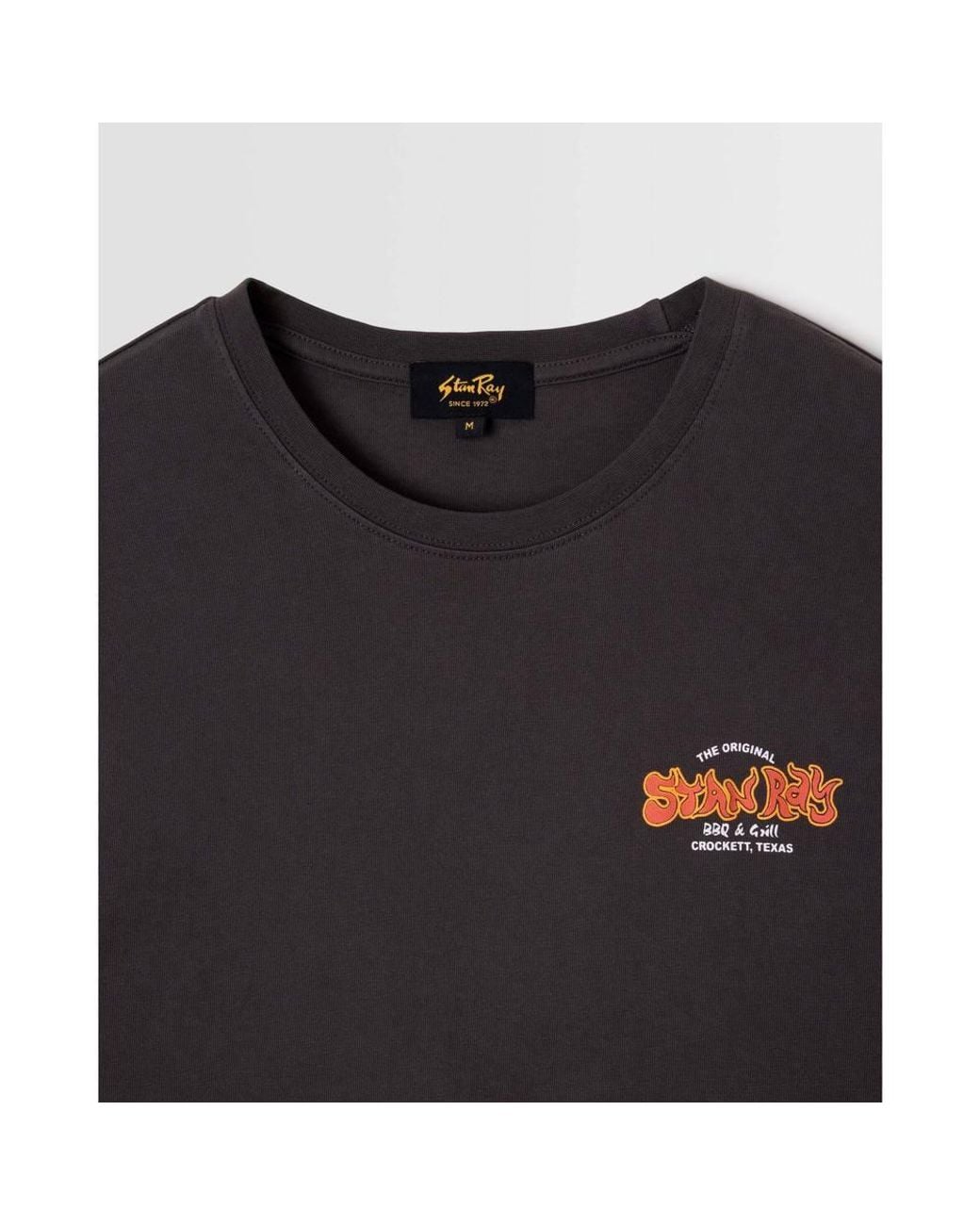 Stan Ray Black T-Shirt Bbq for men