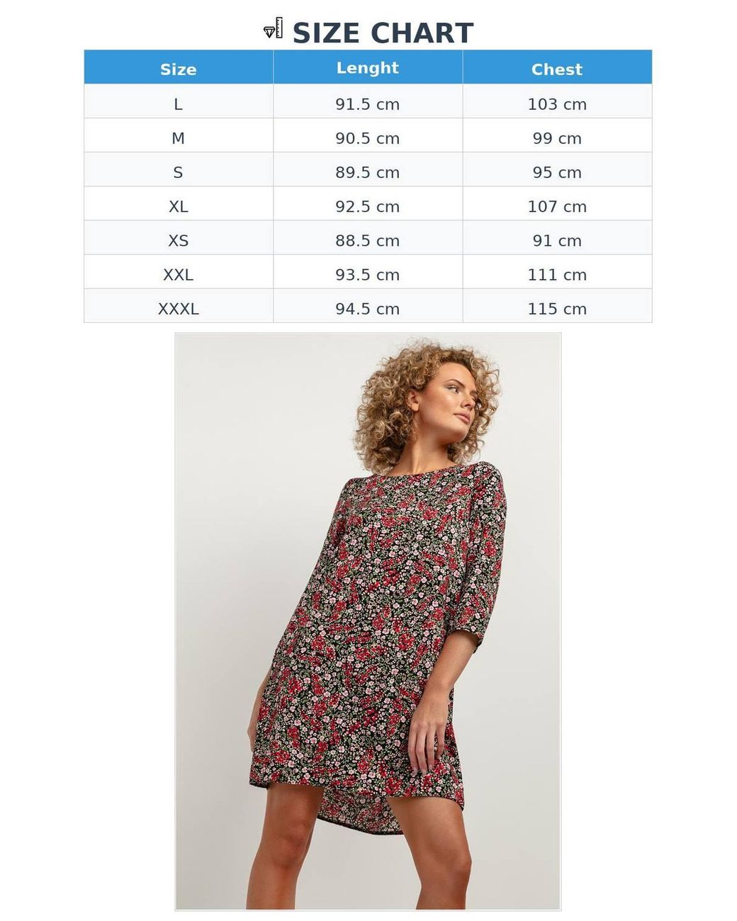 Love Lace Multicolor Viscose Dress With Pleated Back