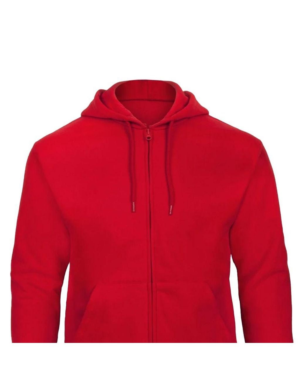 Bc Red Id.205 50 50 Full Zip Hoodie for men