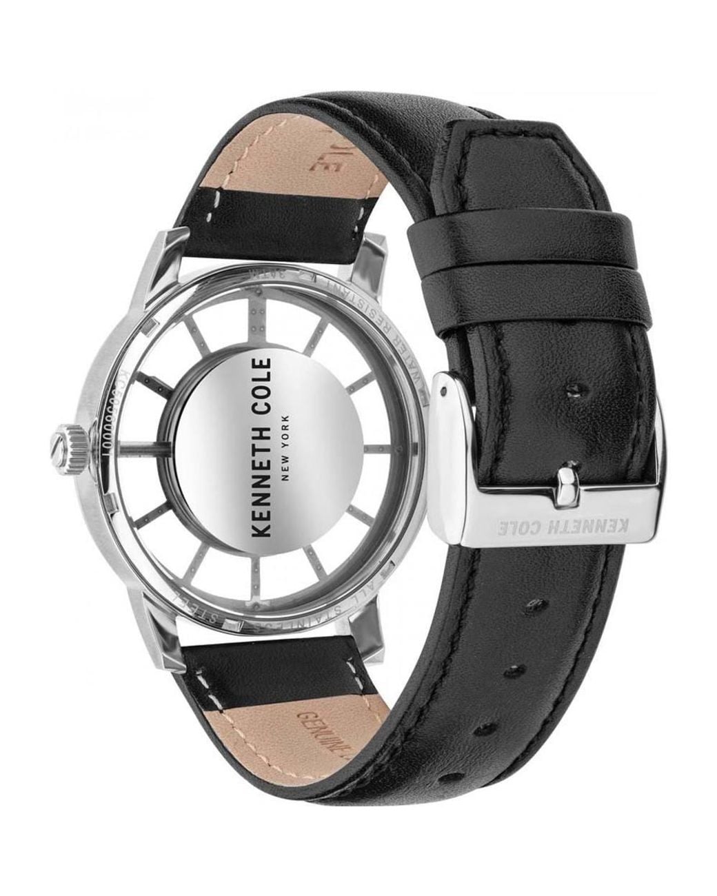 Kenneth Cole Black Kc50560002A Modern 51Mm Quartz Watch for men