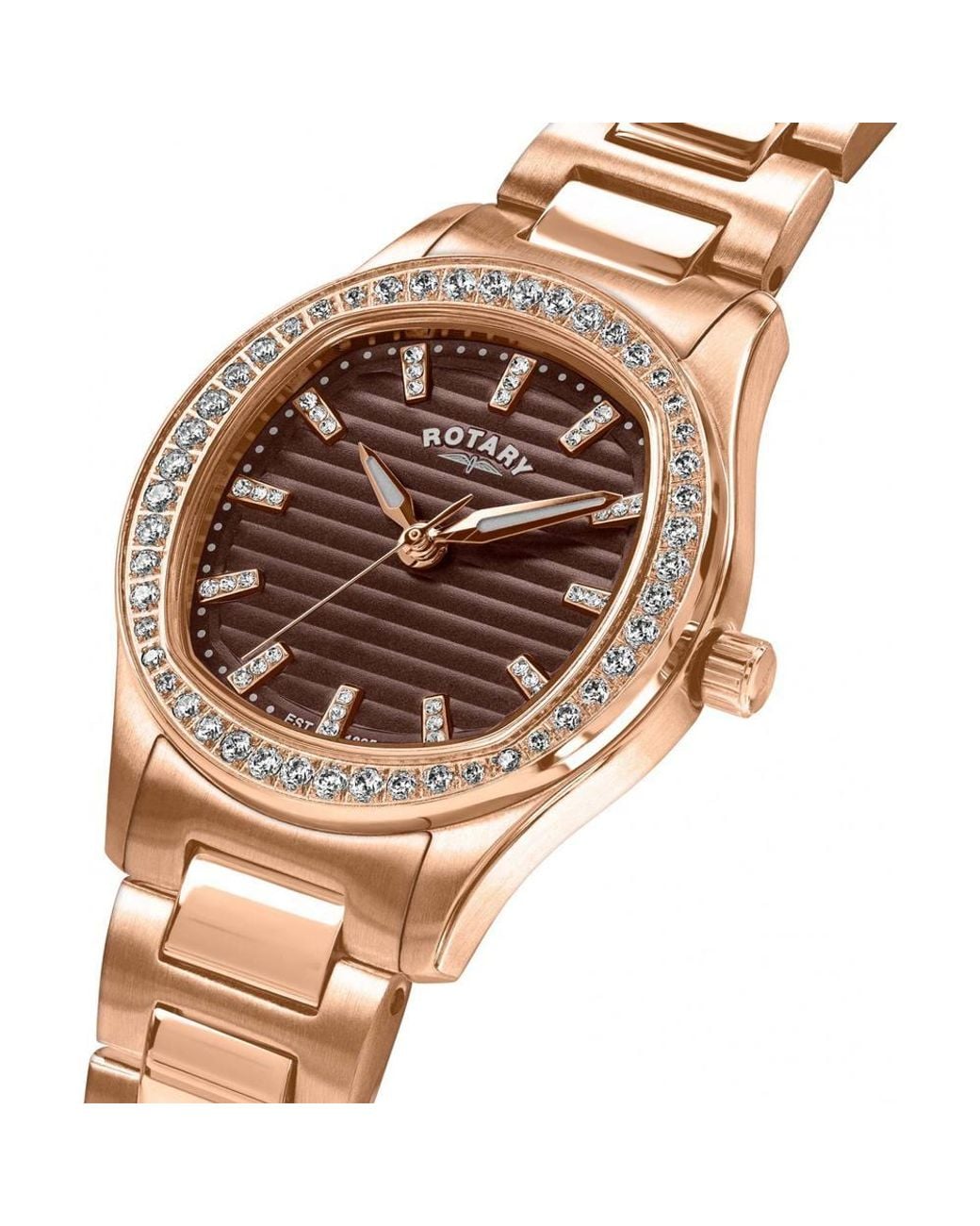 Rotary Metallic Rlb10020-16 Heritage 28Mm Quartz Watch