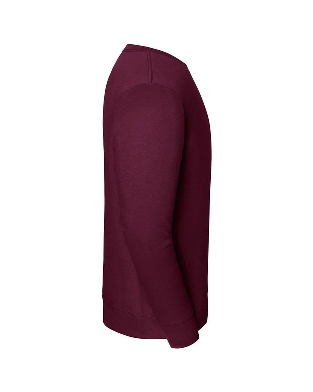 Fruit Of The Loom Purple Iconic Premium Set-In Sweatshirt for men