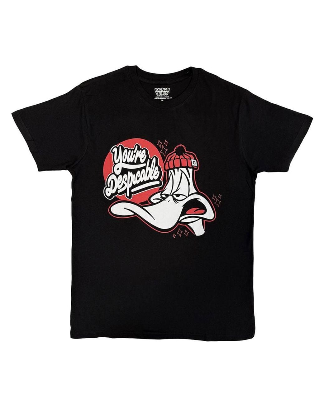 Looney Tunes Black You'Re Despicable T-Shirt for men