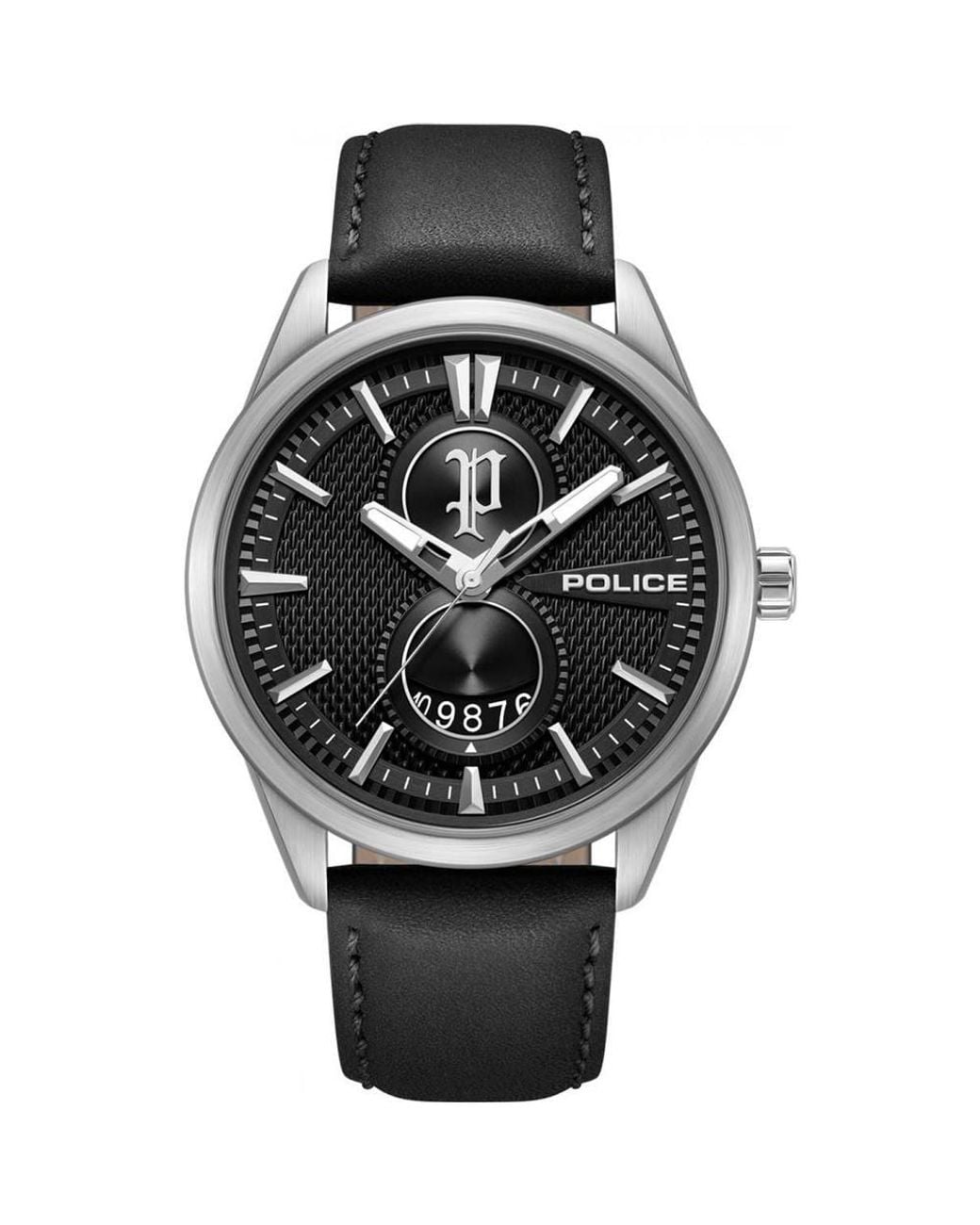 Police Black Pewgb0092601 Styleshift 50Mm Quartz Watch for men