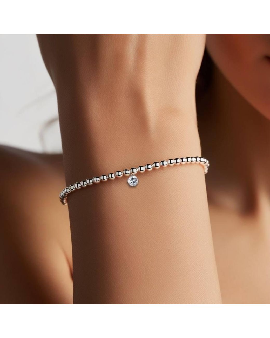 Aye Do Gifts White Mum Thanks For Being My Best Friend Beaded Bracelet