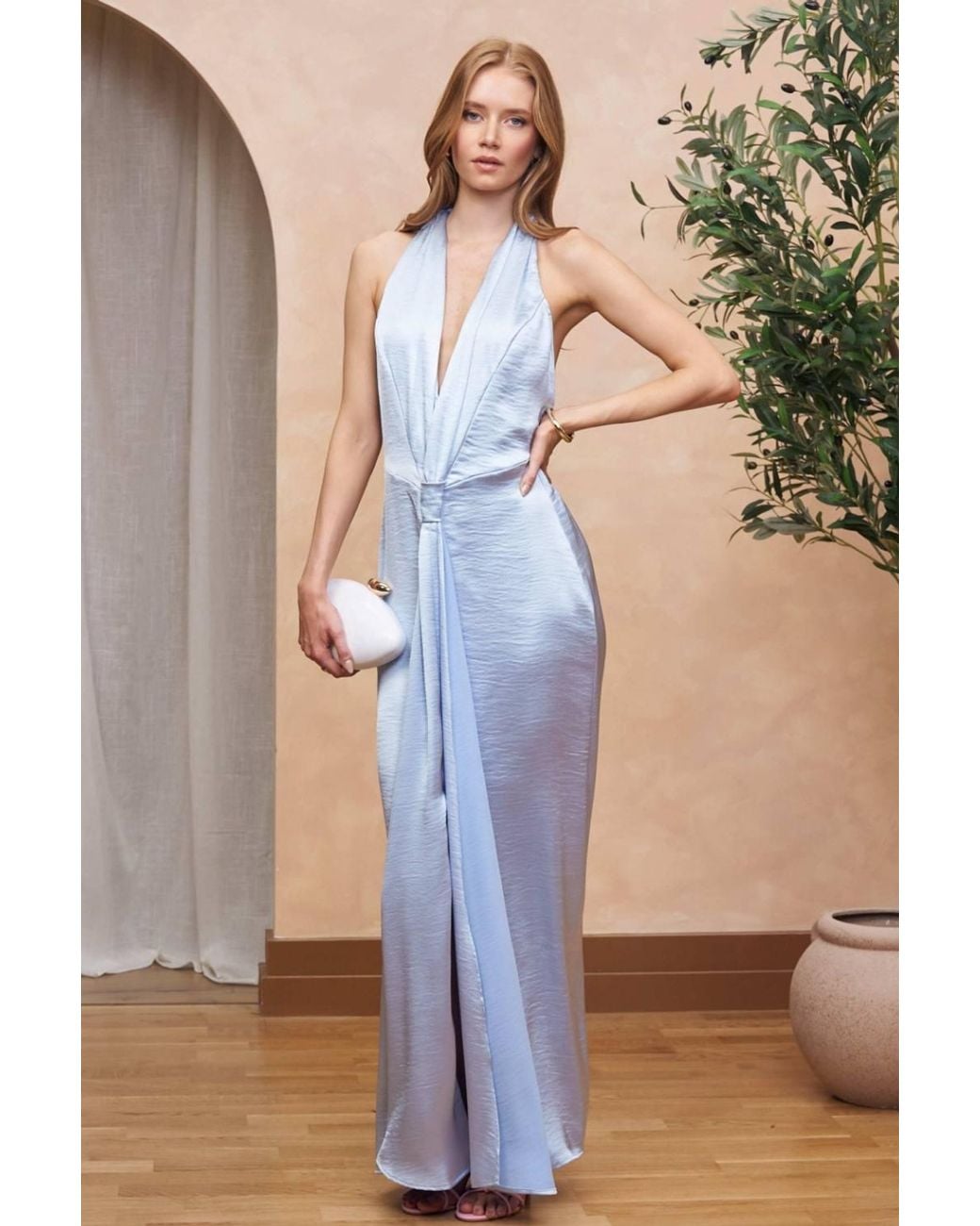 TFNC London Blue Tiv Maxi Dress