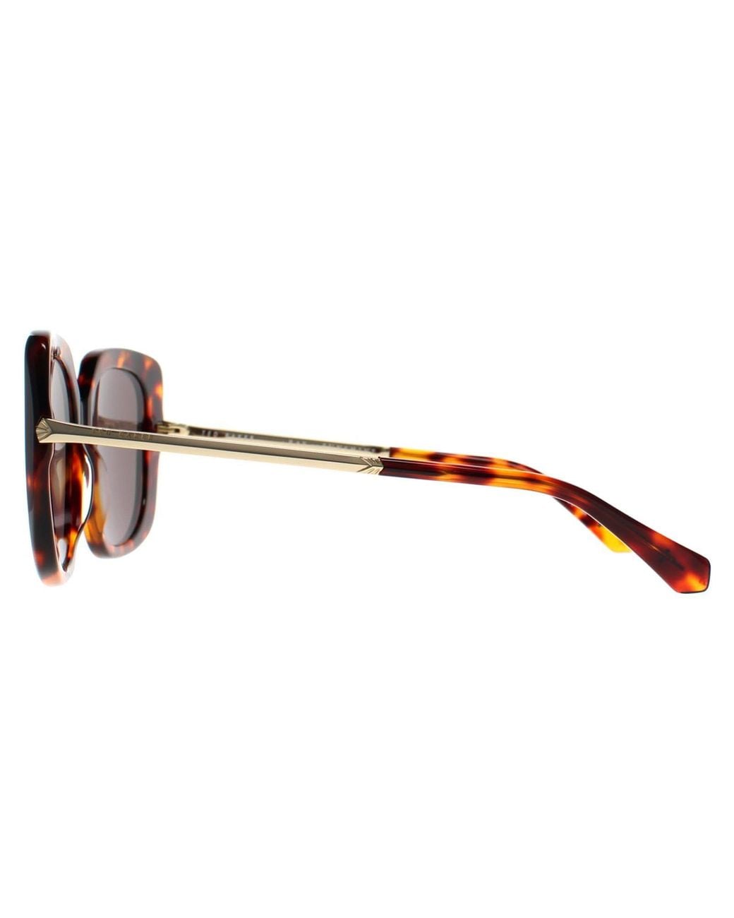 Ted Baker Brown Square Tortoise Tb1732 Heather