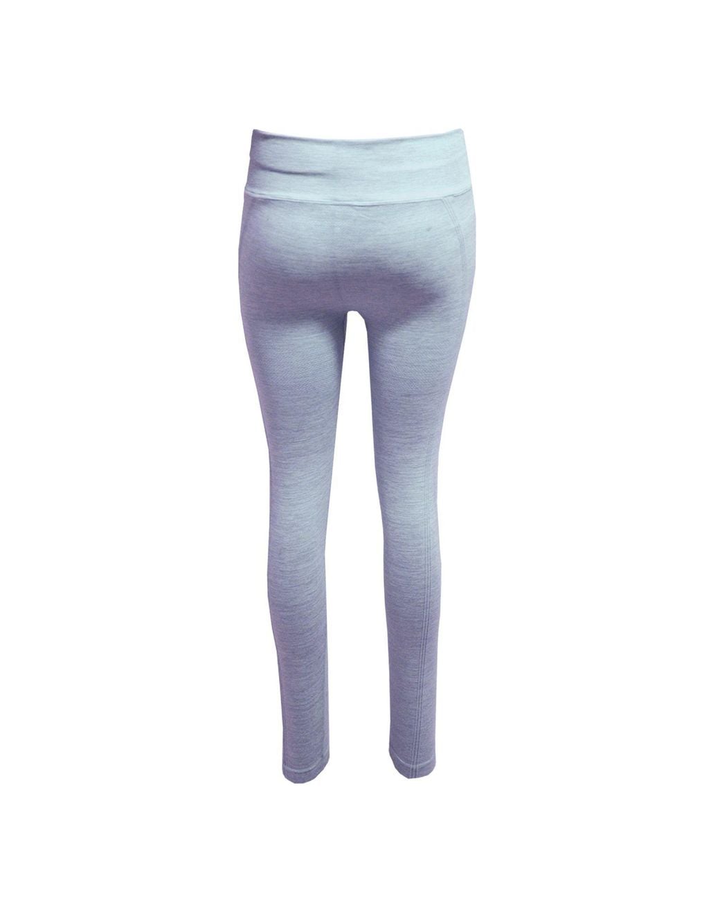 Tridri Blue Melange Sculpted Seamless 3D Leggings