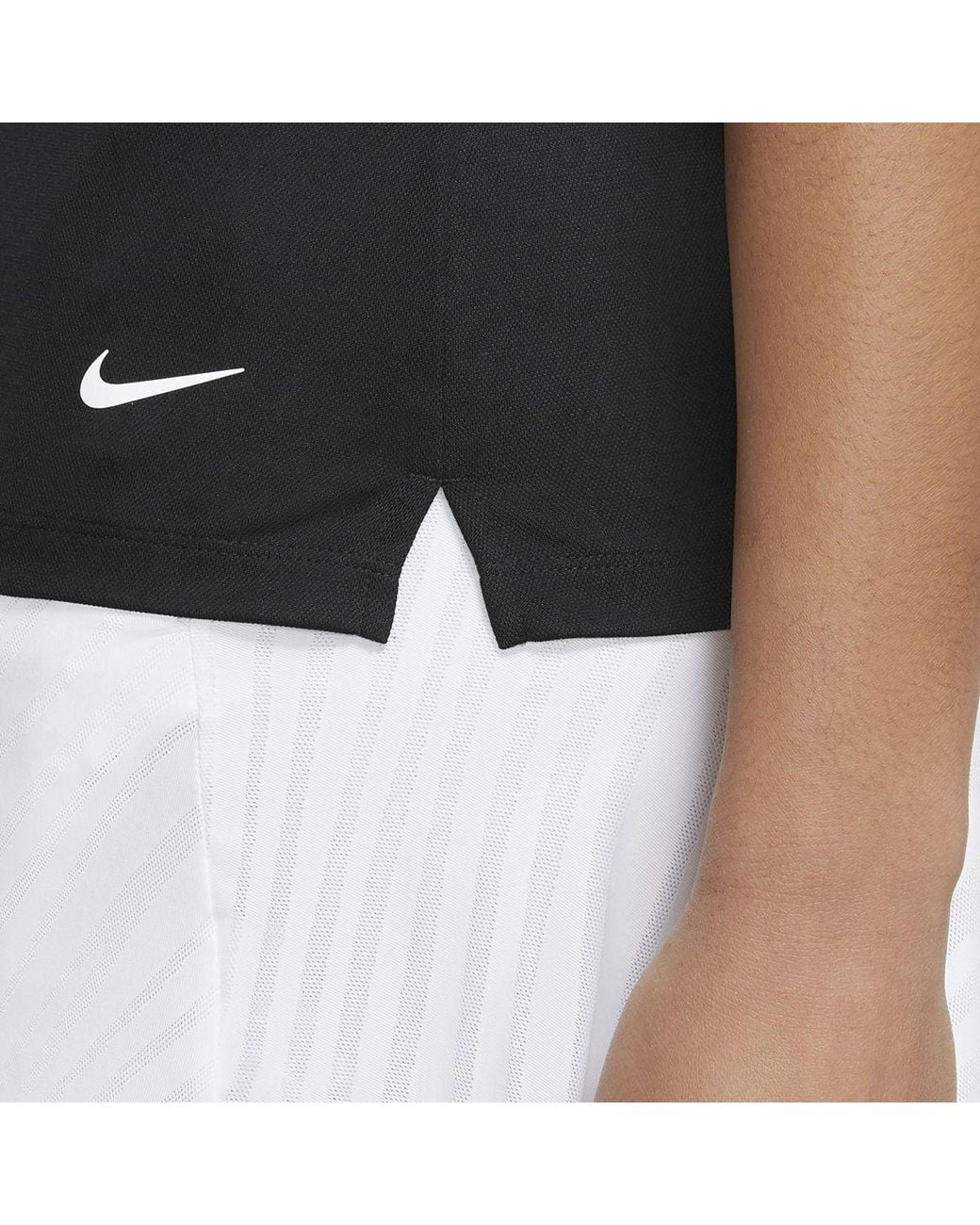 Nike Black Victory Solid Polo Shirt