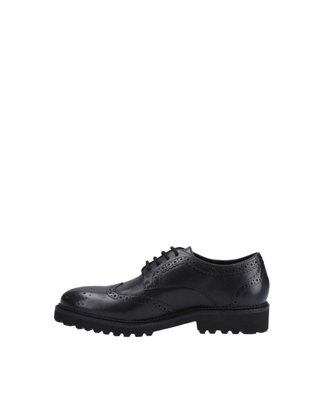 Hush Puppies Black Gabi Lace Up Senior