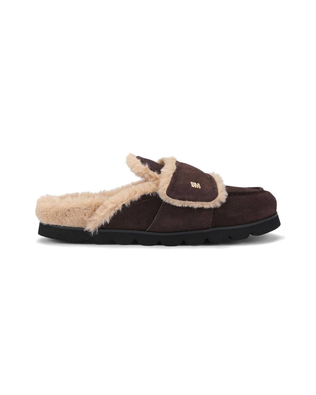Steve Madden Black 'Bomb' Suede Flats