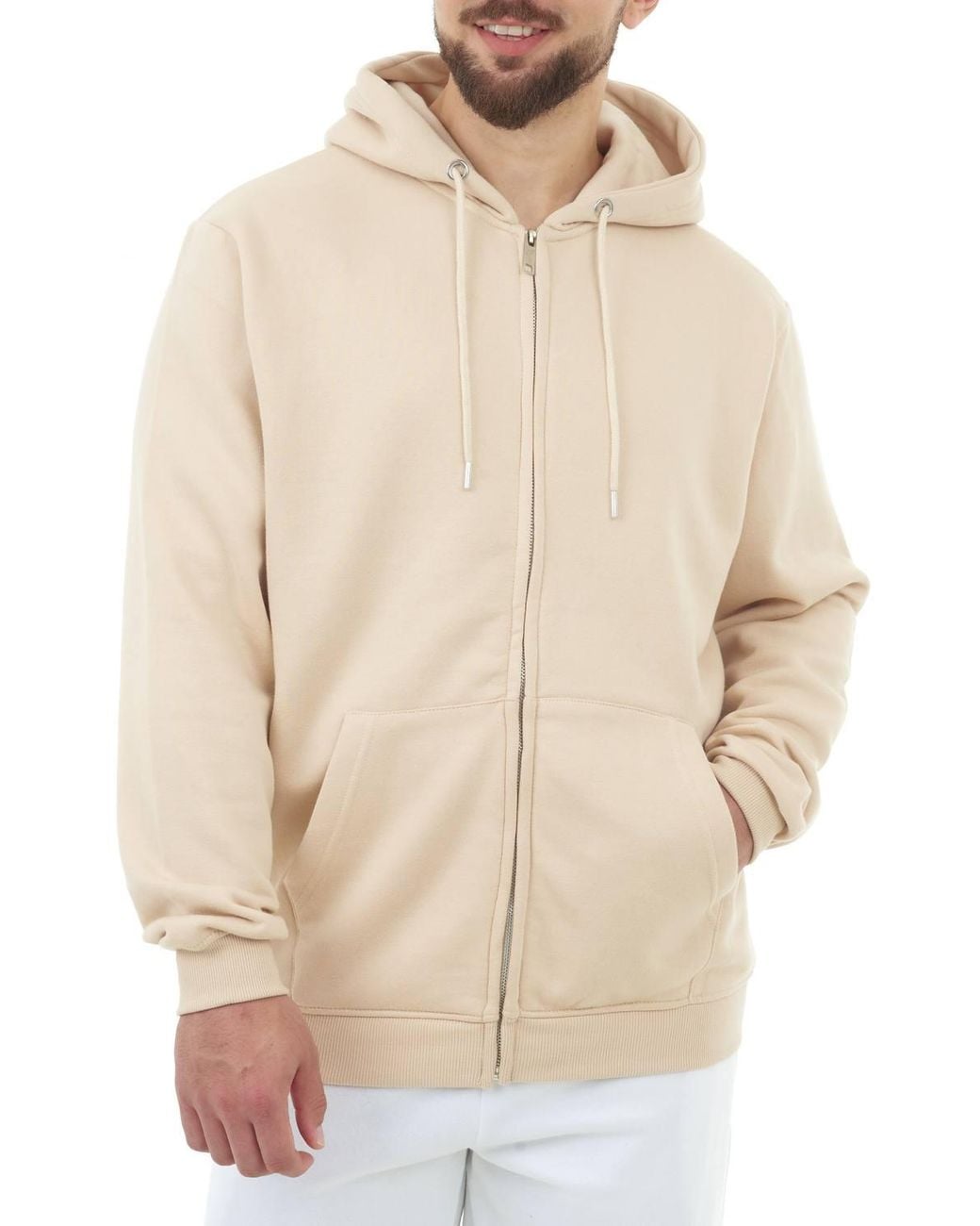 Smart Living Natural Soft & Stylish Zip-Up Hoodie for men
