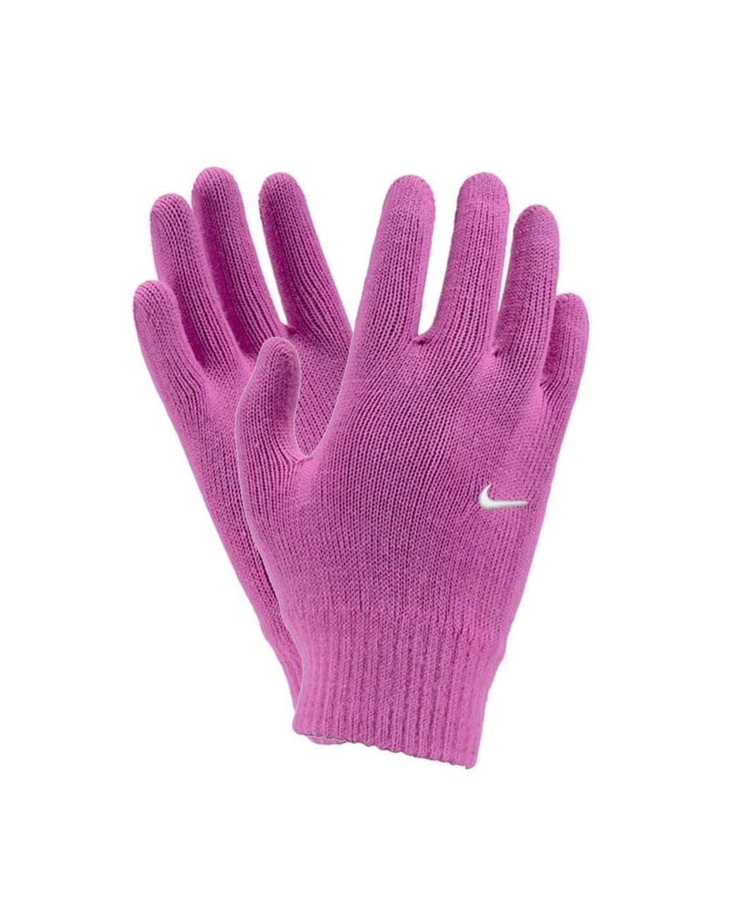 Nike Purple Tg 2 Playful Knitted Swoosh Gloves for men