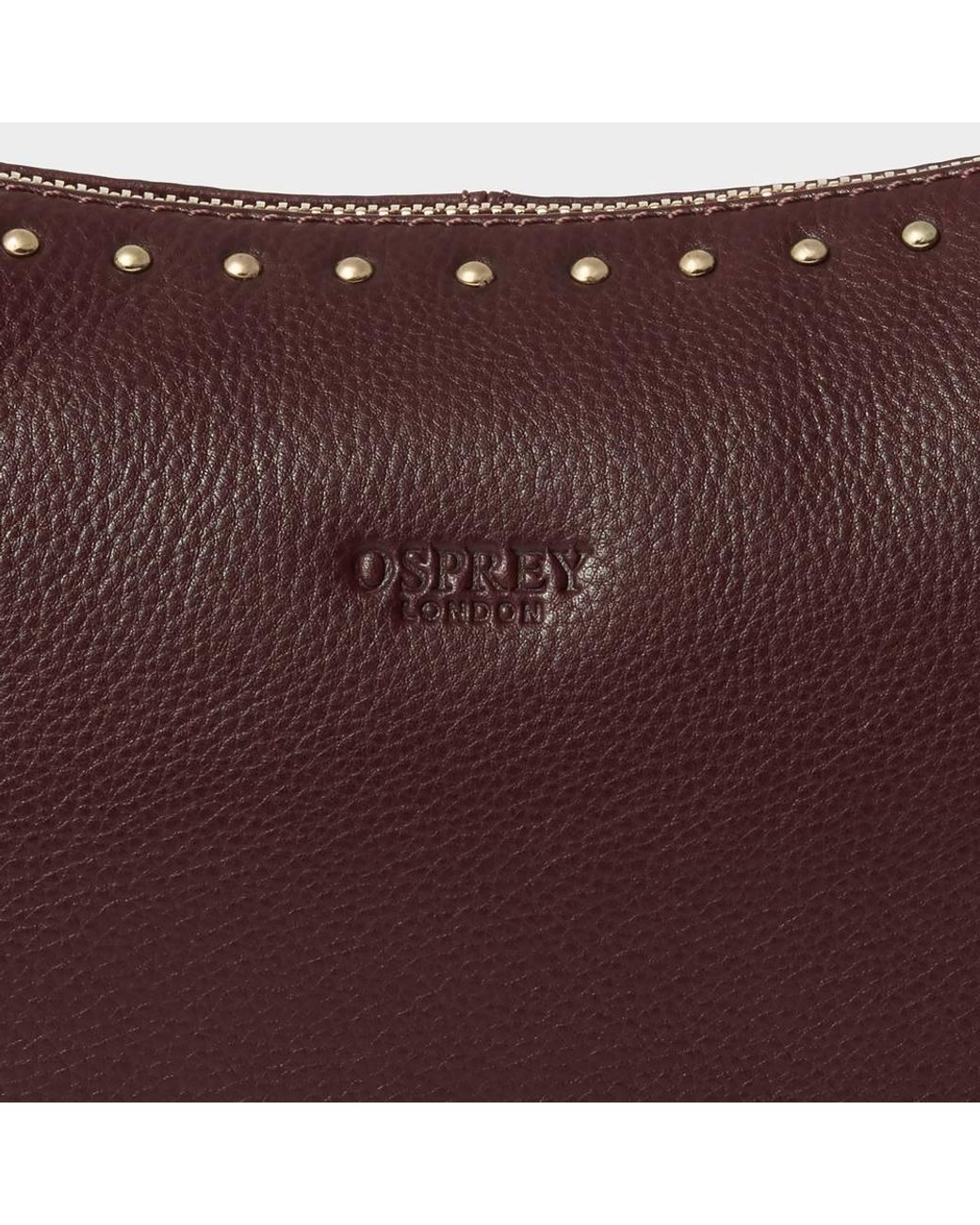 Osprey Brown The Studded Leather Sling