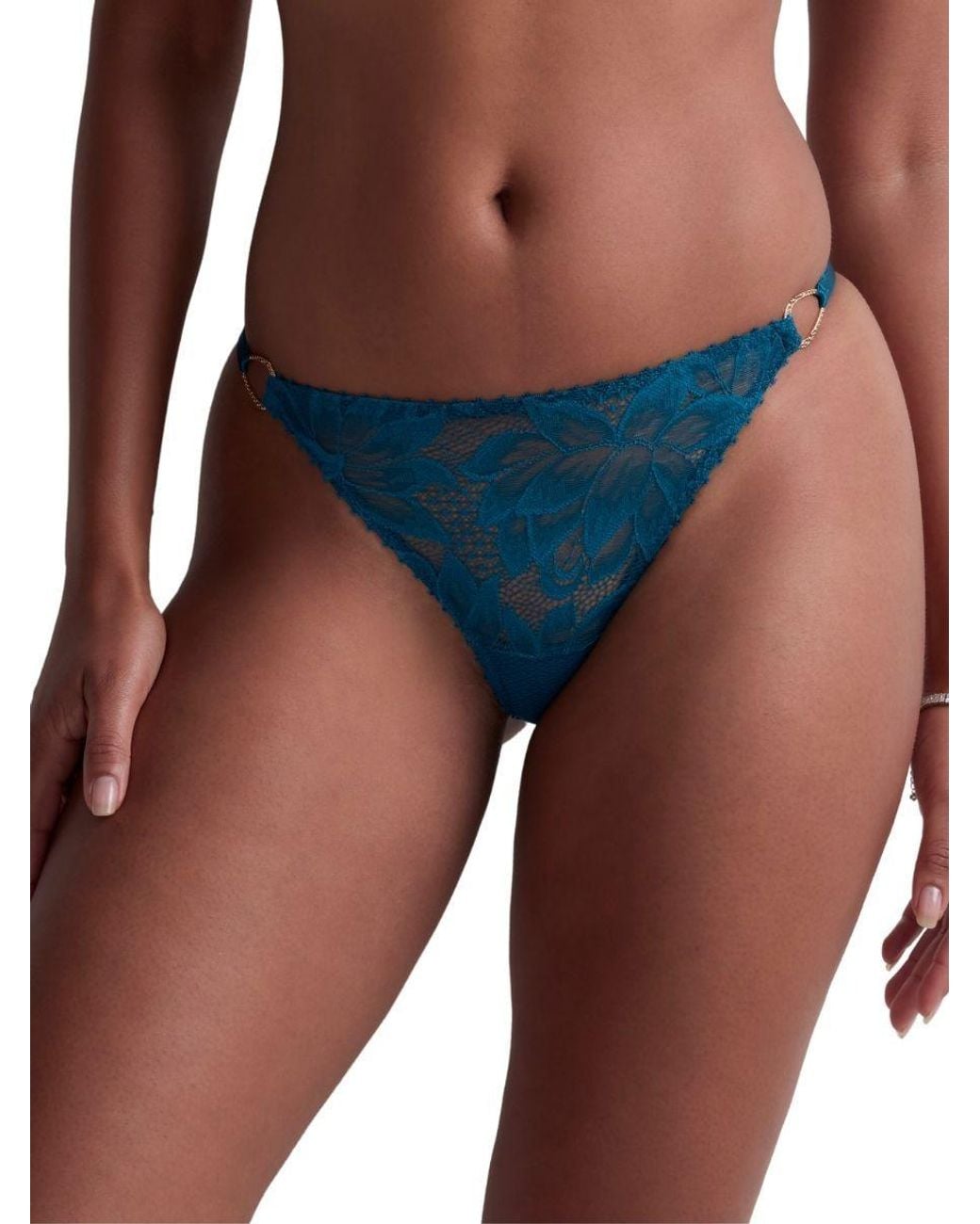 Aubade Blue Flawless Love Mini Brief