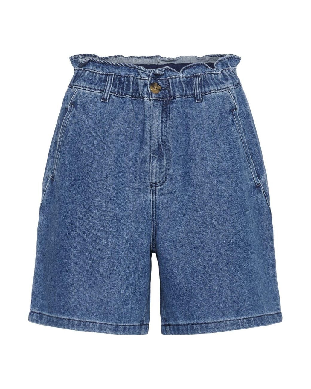 Saint Tropez Blue Kayosz High Waisted Shorts