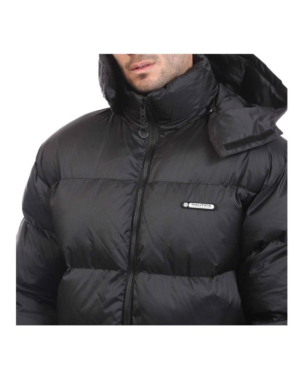 Nautica Black Roy Puffer Jacket for men