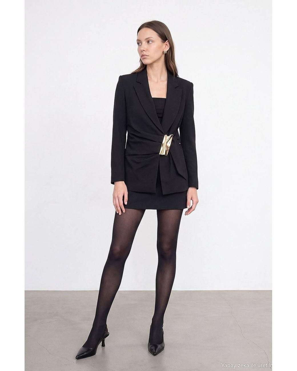 Dilvin Blue Tailored Jacket