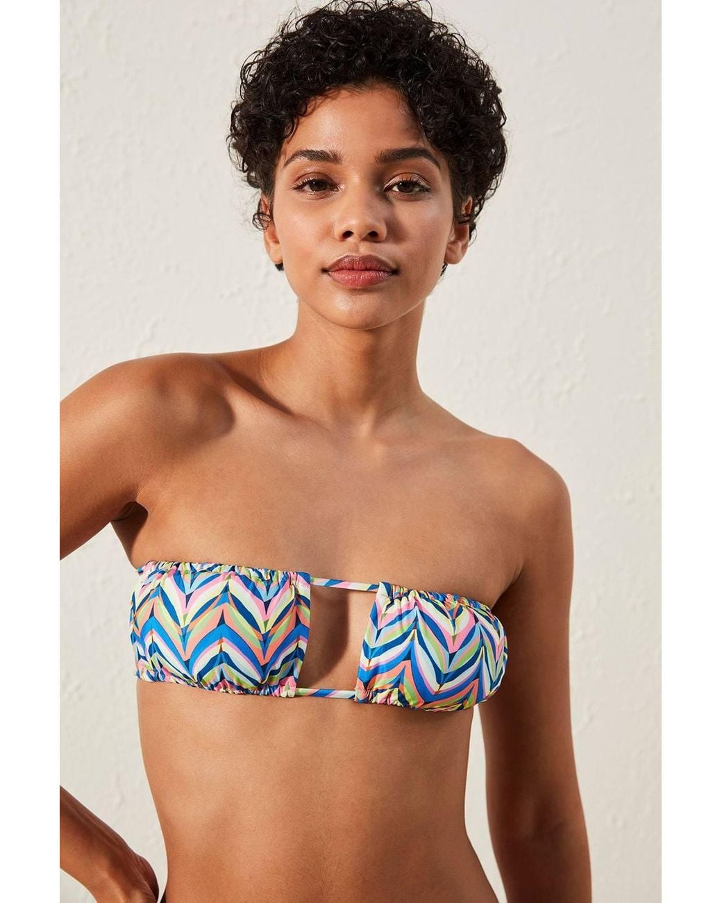 Penti Blue Avila Strapless Bikini Top