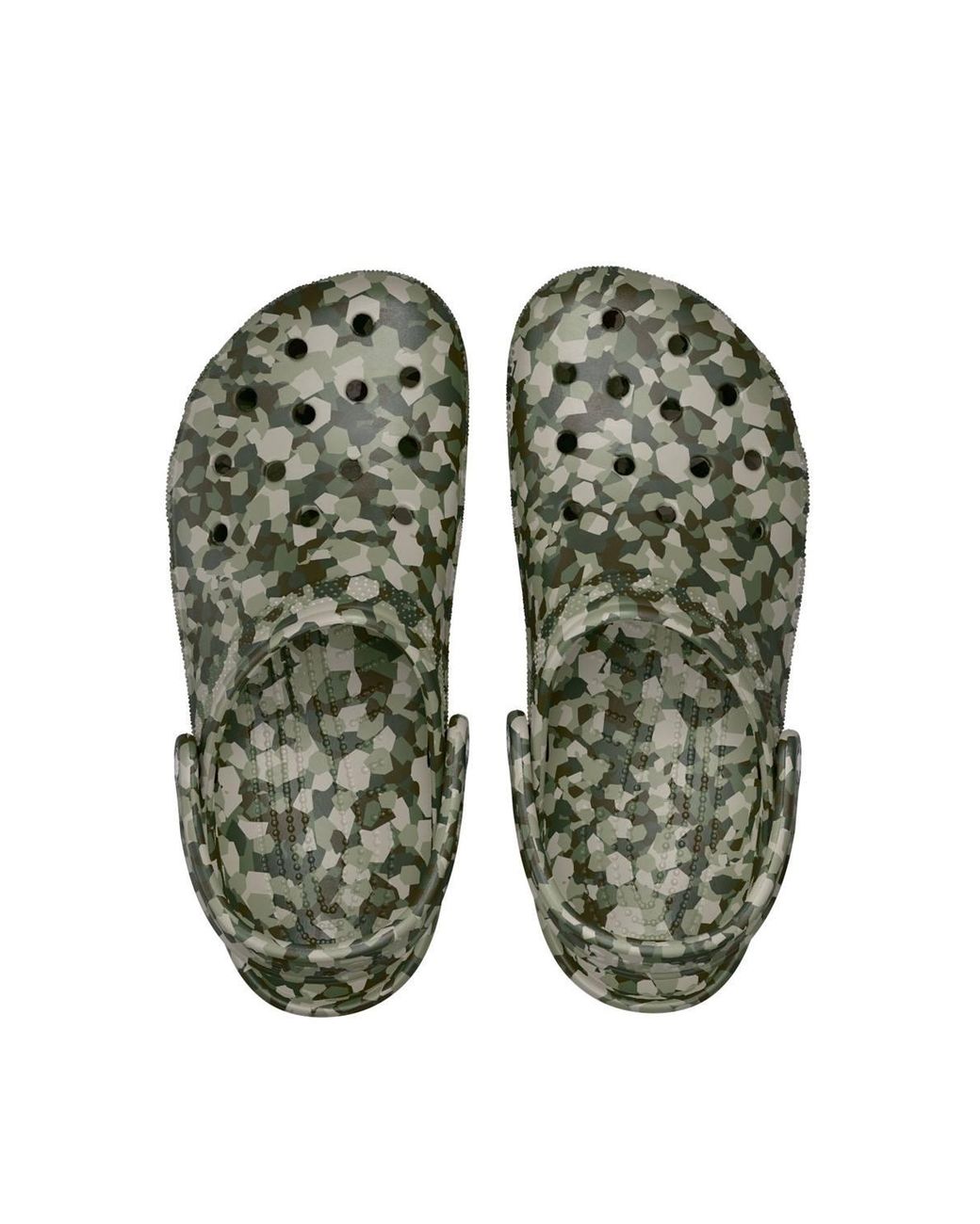 CROCSTM Green Classic Confetti Clog for men