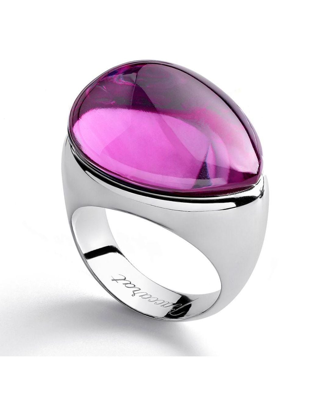 Baccarat Purple Peony Radiance Ring 2805622