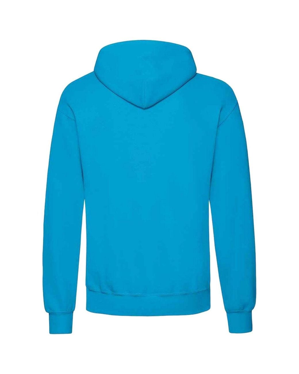 Fruit Of The Loom Blue Classic Hooded Sweatshirt for men