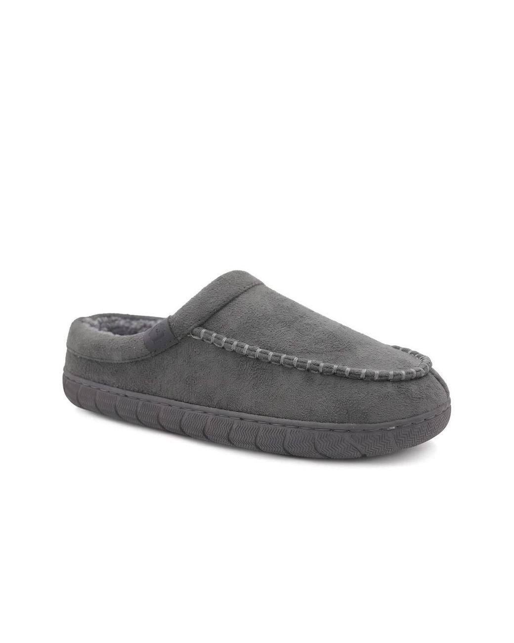 Pavers Gray Cushioned Mule Slippers for men