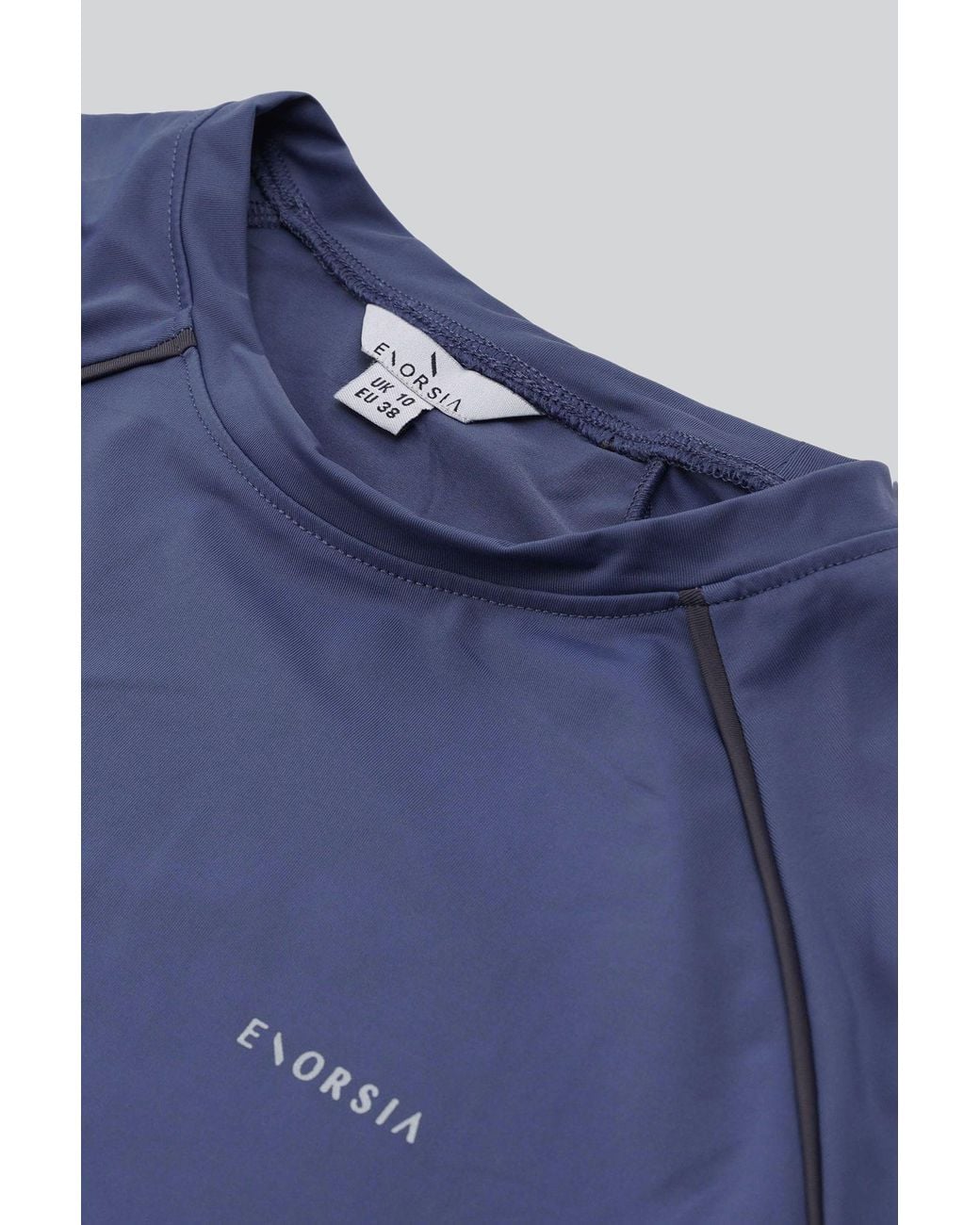 Enorsia Blue Active Lightweight Long Sleeve T-Shirt