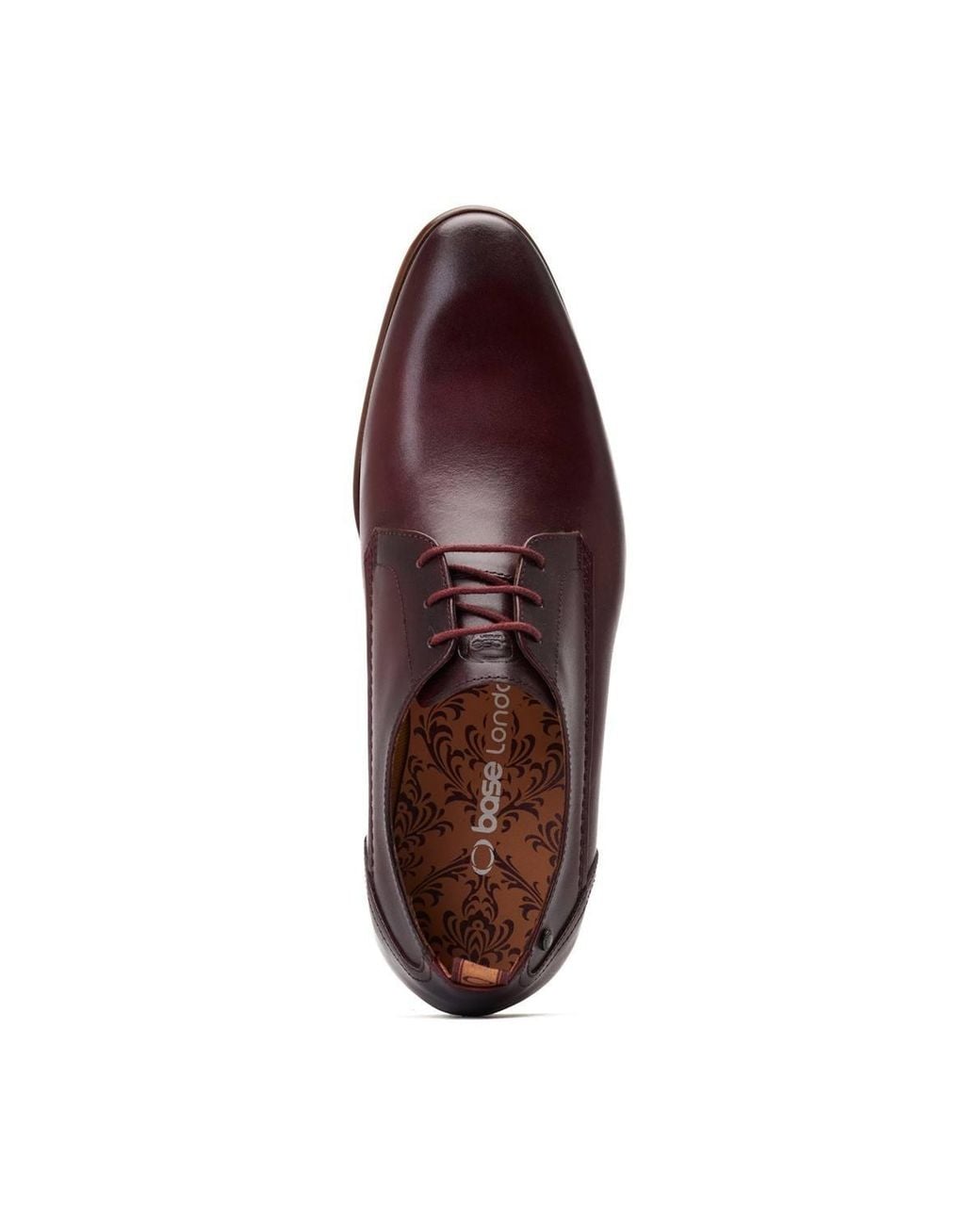 Base London Brown Gambino Lace Up Derby Shoe for men