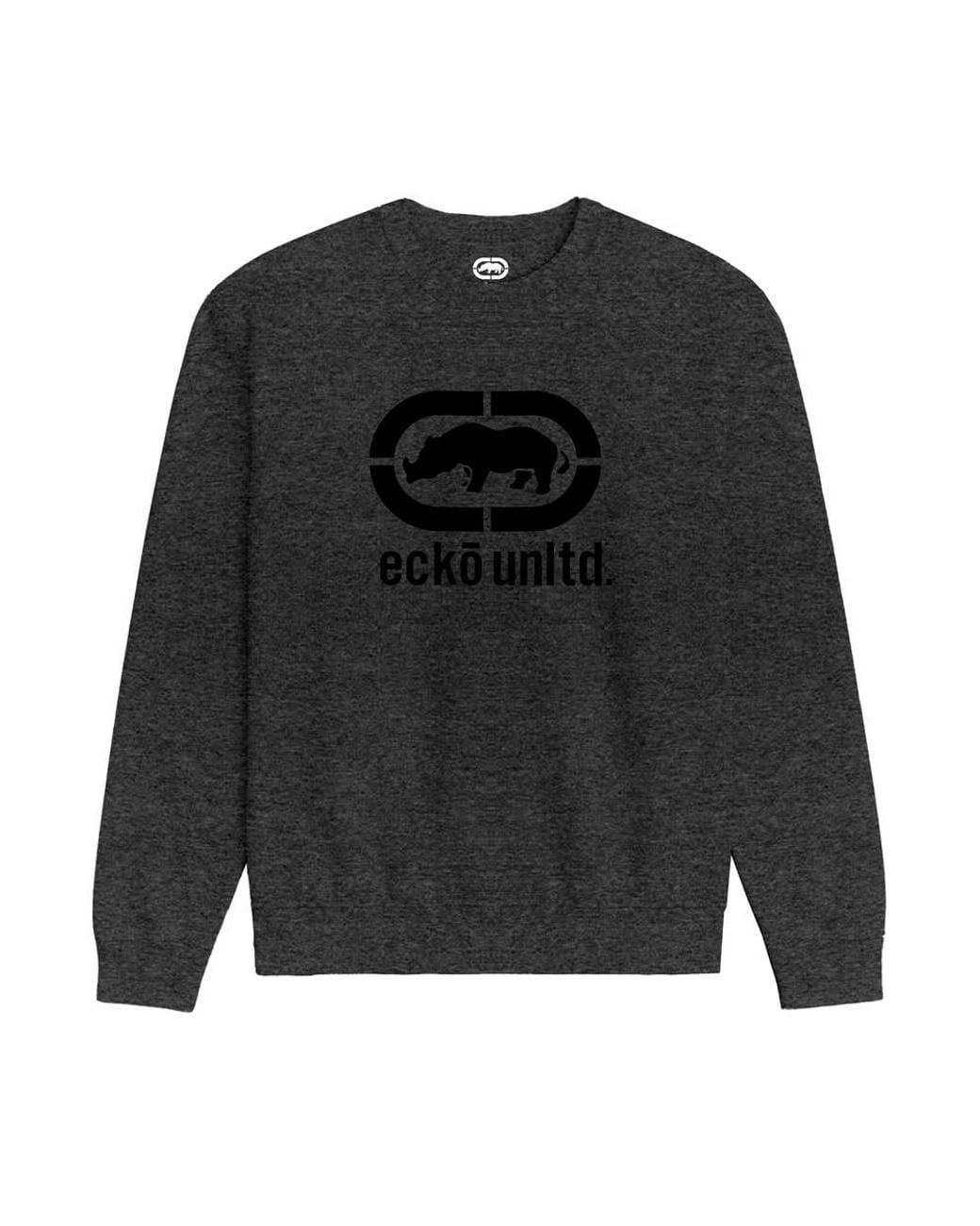 Ecko' Unltd Black Epic Logo Sweatshirt for men