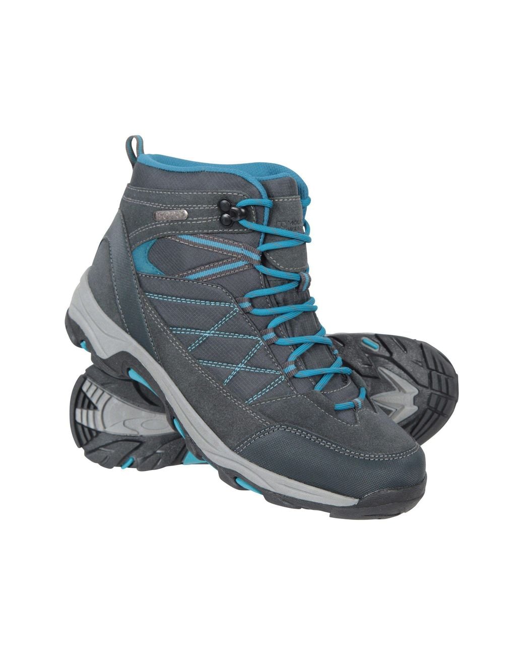 Mountain Warehouse Green 'Rapid' Waterproof Breathable Non Slip Grip Walking Hiking Boots