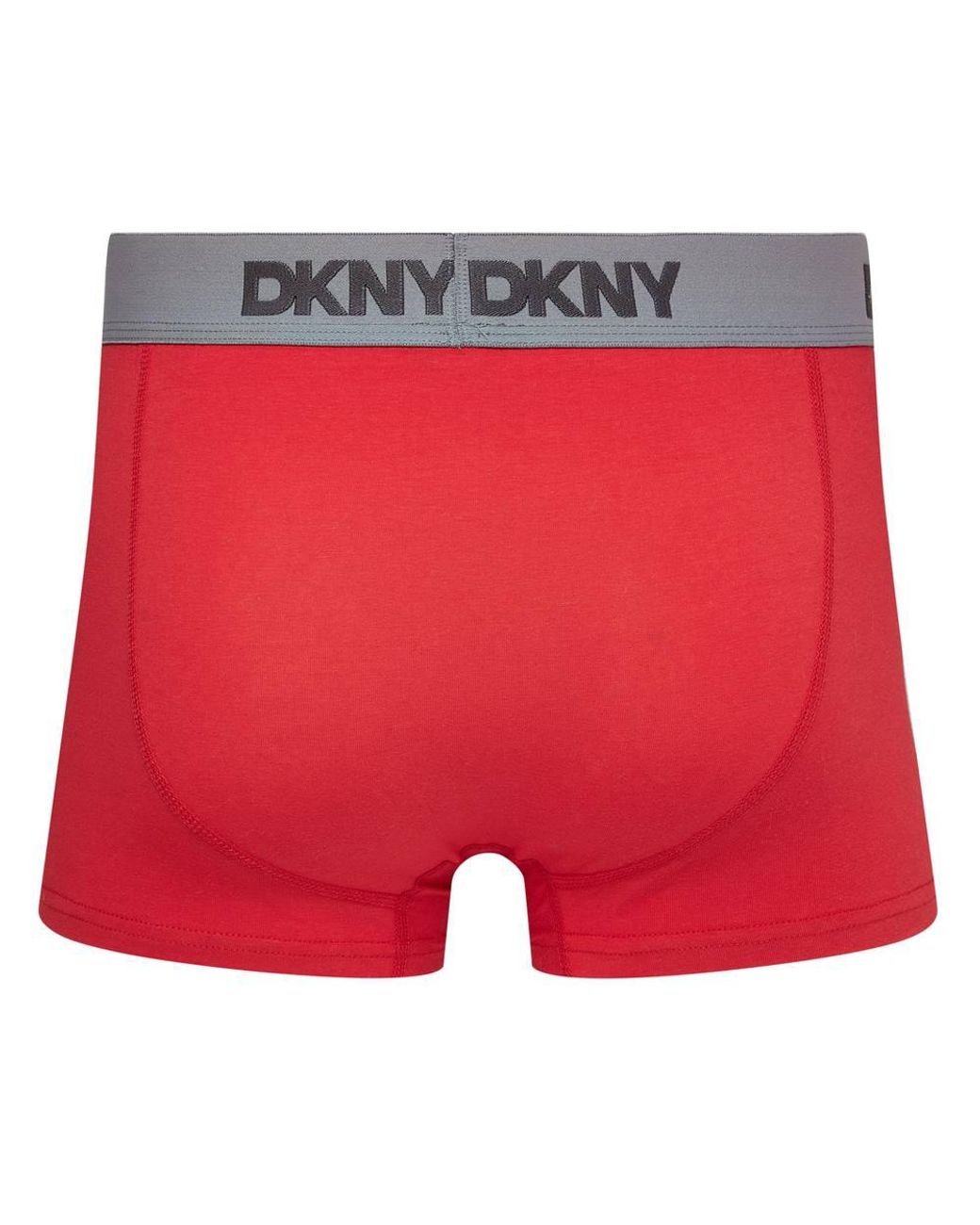 DKNY Red 3 Pack Olean Trunks for men