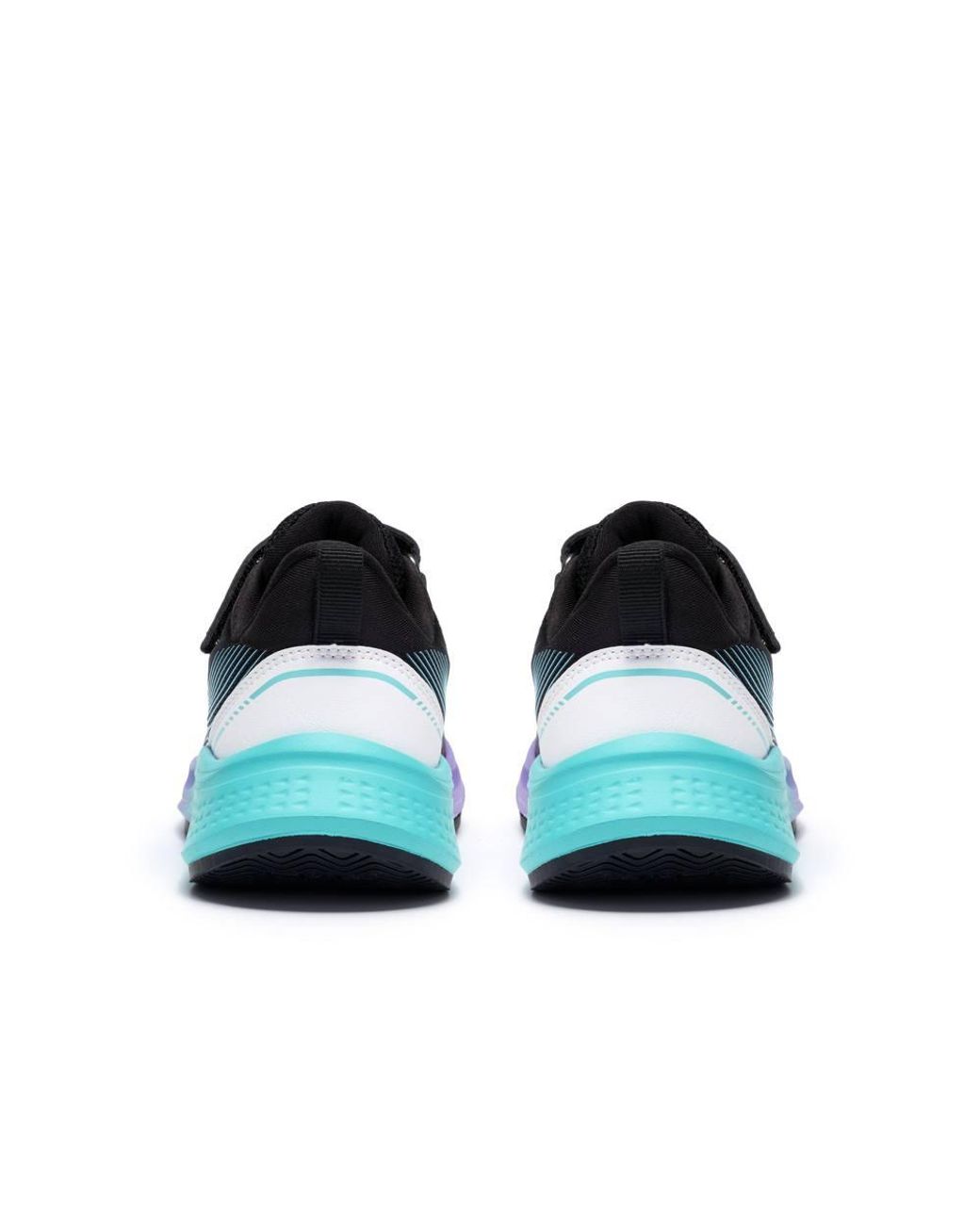 Clarks Blue Lumen Hero Kid Combination Trainers, Riptape