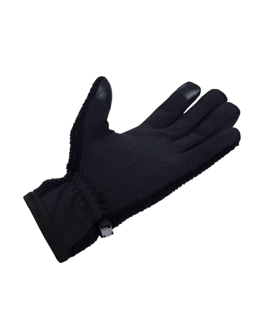 Trespass Blue Ainslee Sherpa Fleece Gloves for men