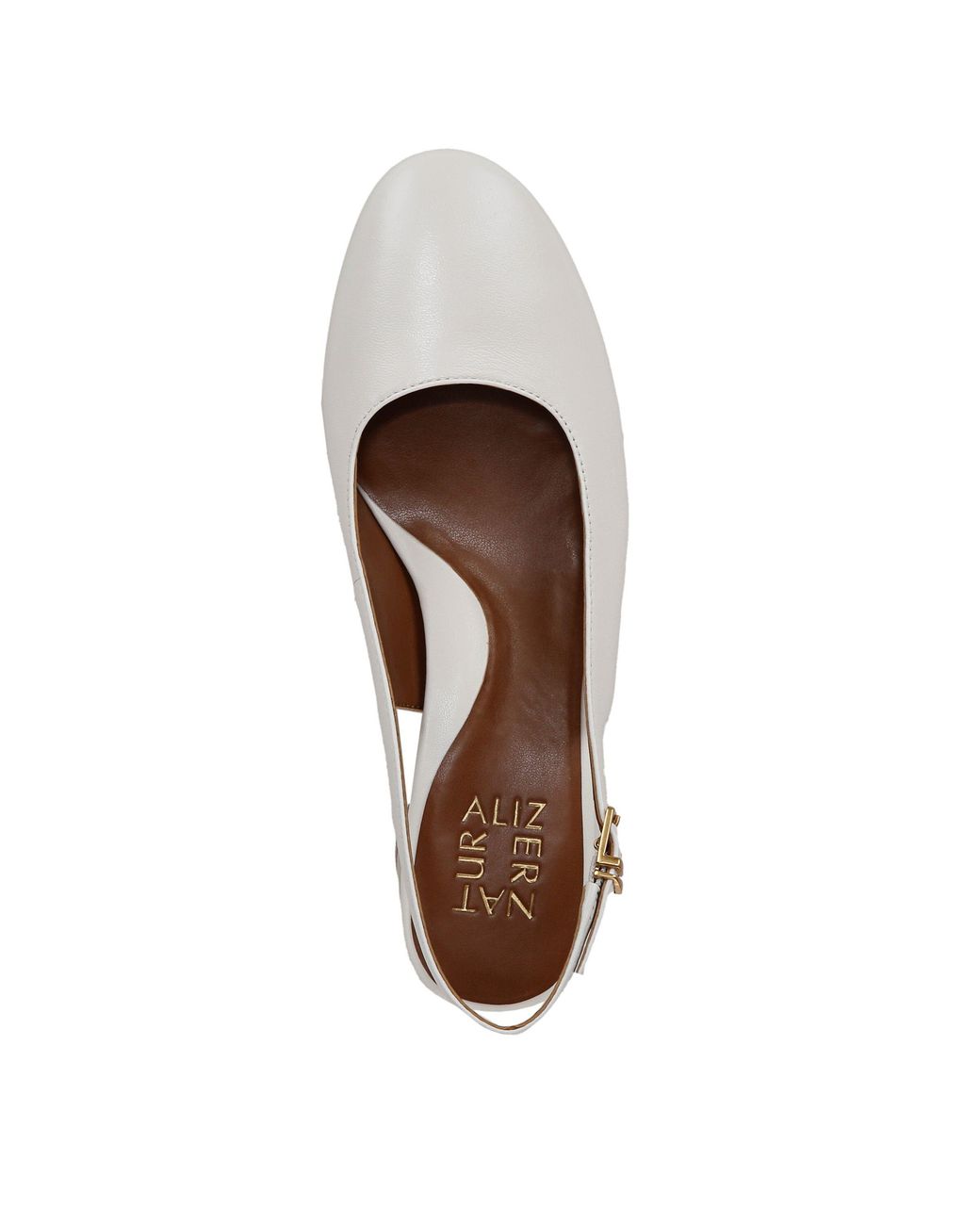 Naturalizer White Lane Slingbacks