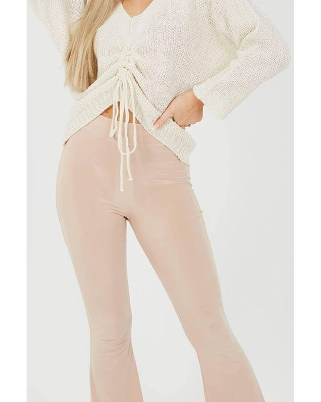 Stylewise Natural Scrunch Back Detail