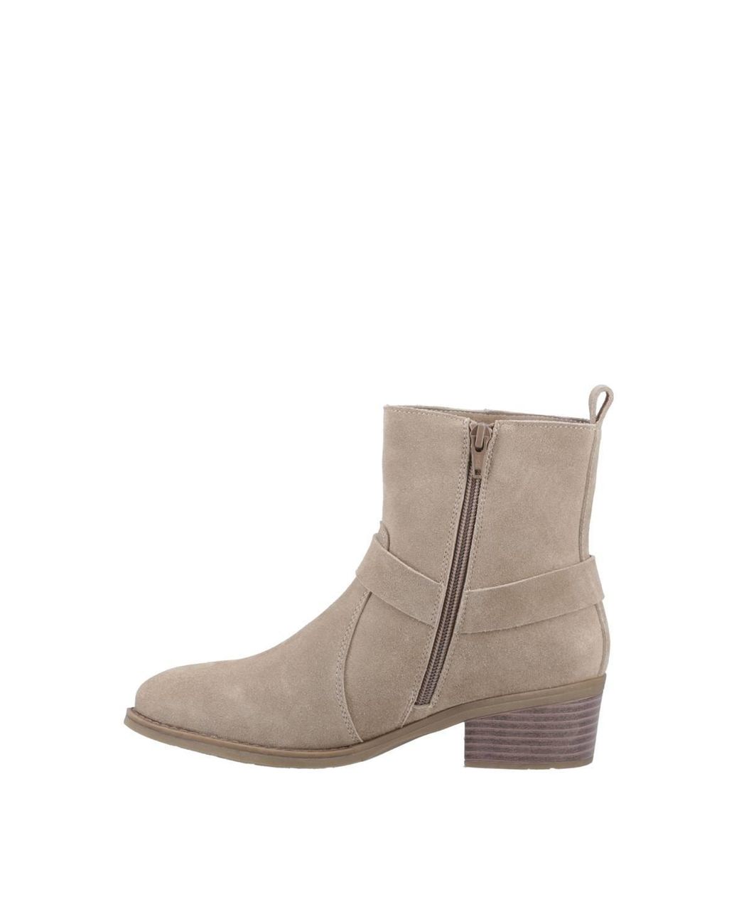 Hush Puppies Brown Iria Buckle Boot