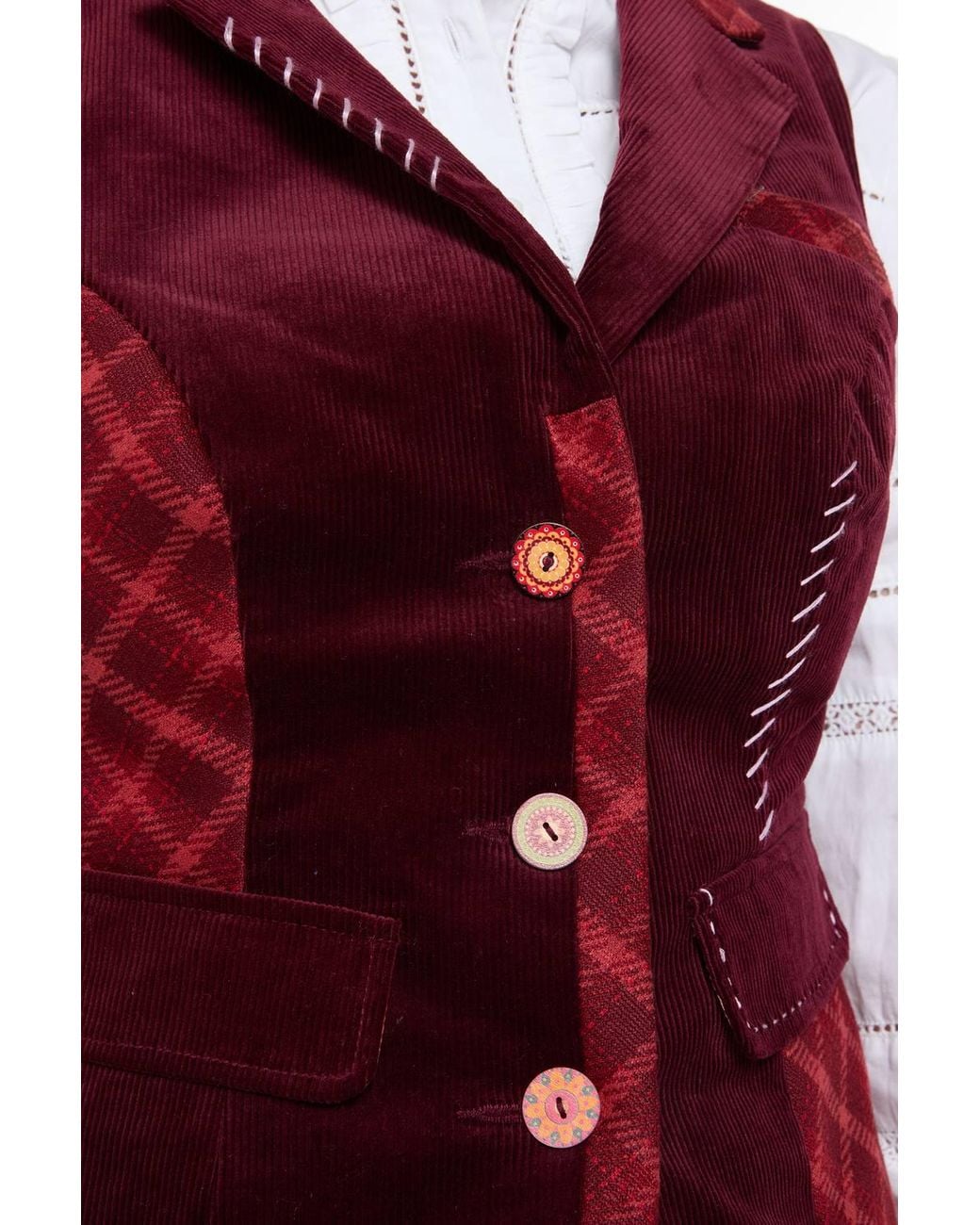 Joe Browns Blue Dahlia Mix & Match Waistcoat
