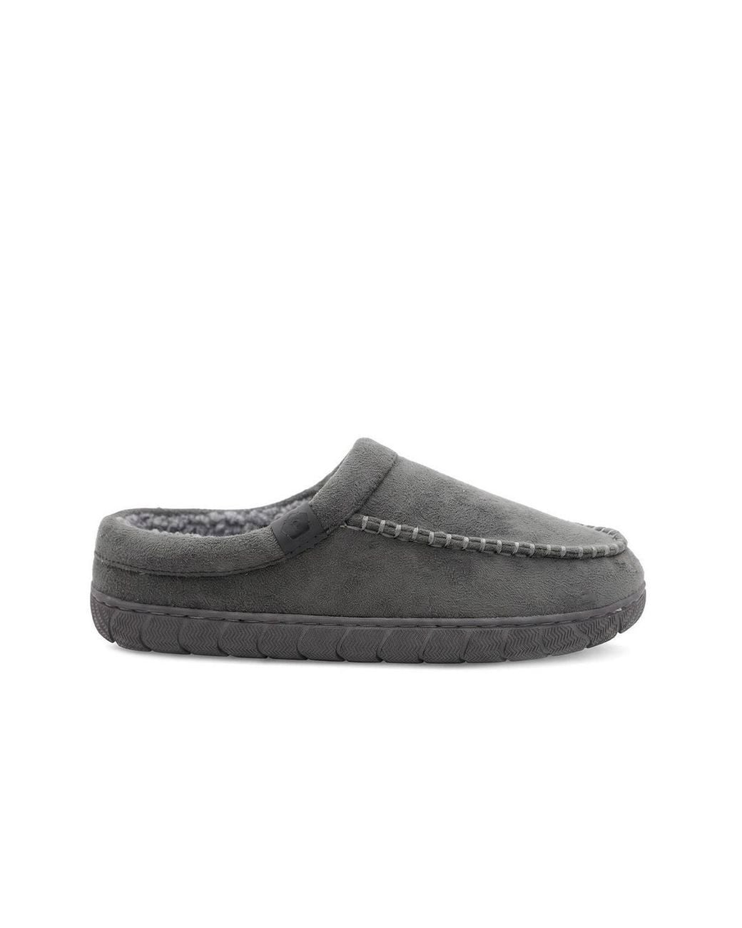 Pavers Gray Cushioned Mule Slippers for men