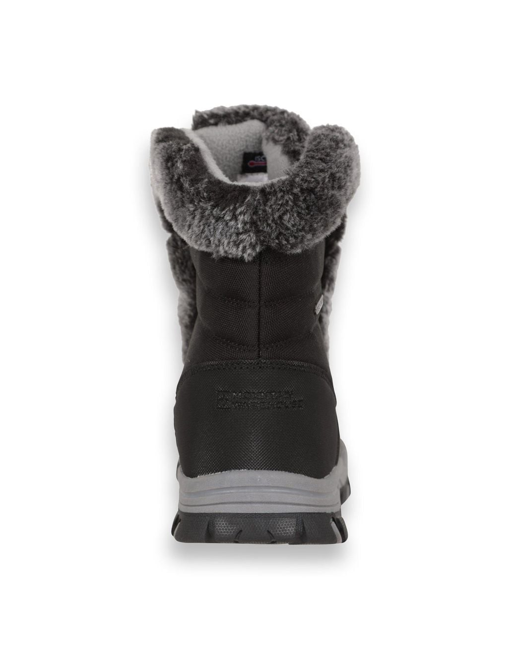 Mountain Warehouse Black 'Ohio' Short Thermal Snow Boots Warm Snow Proof Flexible Winter Shoes
