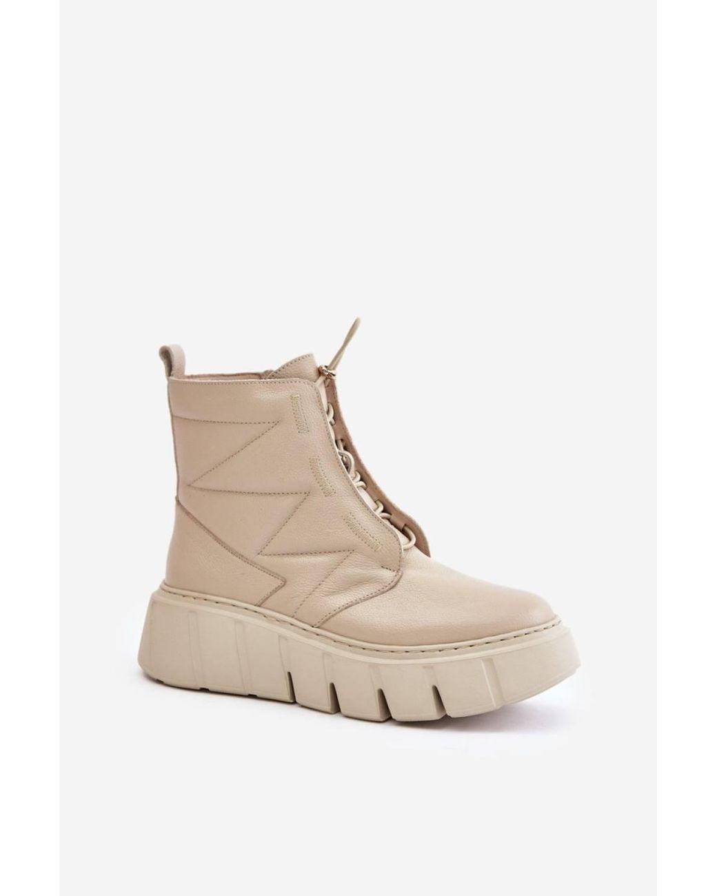 Love Lace White Everyday Platform Wedge Ankle Boots With Zip